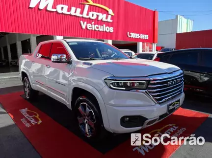RAM RAMPAGE LARAMIE 4X4 2.0 16V TB AT9 na cor Branca em São José dos Pinhais / PR - 6727694