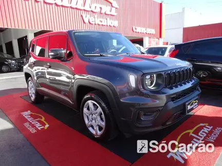 JEEP RENEGADE 1.3 T270 TB AT6 na cor Cinza em São José dos Pinhais / PR - 6737730
