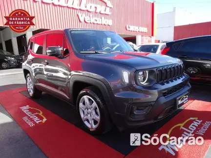 JEEP RENEGADE 1.3 T270 TB AT6 na cor Cinza em São José dos Pinhais / PR - 6737730