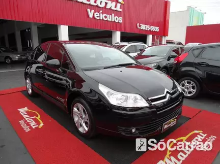 Citroen C4 EXCLUSIVE 2.0 16V na cor Preta em São José dos Pinhais / PR - 6754395