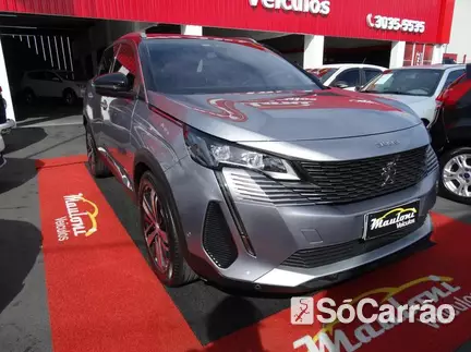 Peugeot 3008 GRIFFE 1.6 TB 16V TIP na cor Prata em São José dos Pinhais / PR - 6773417