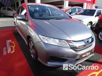 Honda CITY LX 1.5 16V CVT na cor Cinza em São José dos Pinhais / PR - 6810127