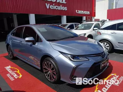 Toyota COROLLA ALTIS HYBRID PREMIUM 1.8 VVT-I 16V CVT na cor Cinza em São José dos Pinhais / PR - 6812012