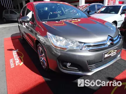 Citroen C4 LOUNGE TENDANCE 2.0 16V na cor Cinza em São José dos Pinhais / PR - 6814943
