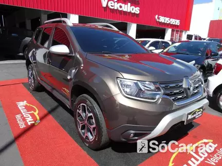 Renault DUSTER ICONIC 1.6 16V SCE CVT X-TRONIC na cor Marrom em São José dos Pinhais / PR - 6919041