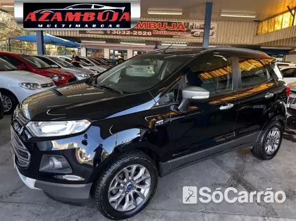 Ford ECOSPORT FREESTYLE 1.6 8V na cor Preta no Canoas / RS - 6917575