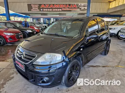 Citroen C3 GLX 1.4 8V na cor Preta no Canoas / RS - 6928704