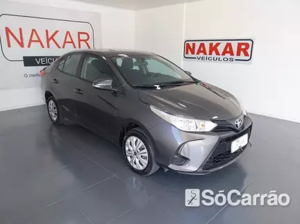Toyota YARIS SEDAN XL 1.5 CVT na cor Cinza no Porto Alegre / RS - 6991571