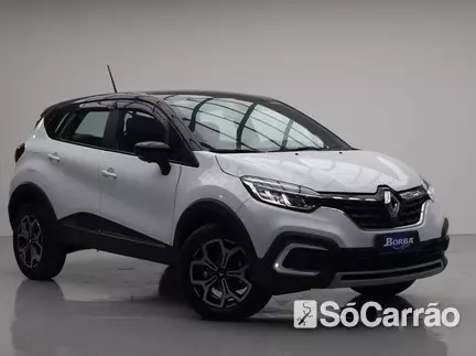 Renault CAPTUR ICONIC 1.3 16V TCE CVT X-TRONIC na cor Branca em Rio do Sul / SC - 6523661