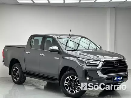 Toyota HILUX CD SRX 4X4 2.8 TB AT na cor Cinza em Rio do Sul / SC - 6769873