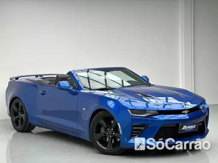 Chevrolet CAMARO CONVERSIVEL 2SS 6.2 V8 AT na cor Azul em Rio do Sul / SC - 6810183