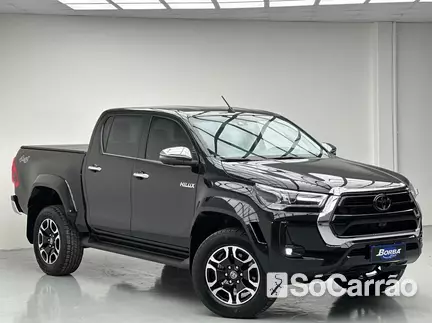 Toyota HILUX CD SRX PLUS 4X4 2.8 TB AT6 na cor Preta em Rio do Sul / SC - 6816050