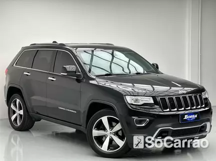 JEEP GRAND CHEROKEE LIMITED 4X4 3.6 V6 na cor Preta em Rio do Sul / SC - 6833047