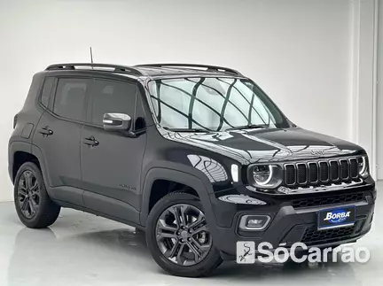 JEEP RENEGADE LONGITUDE 1.3 T270(NIGTH EAGLE) AT6 na cor Preta em Rio do Sul / SC - 6908421