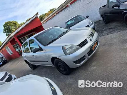 Renault CLIO 1.0 16V HIFLEX na cor Prata em Curitiba / PR - 6733794