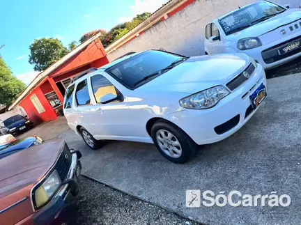 Fiat PALIO WEEKEND HLX 1.8 8V na cor Branca em Curitiba / PR - 6743888
