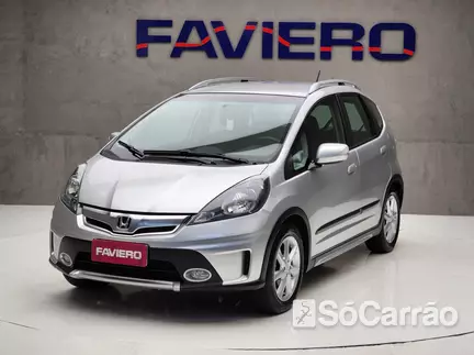 Honda FIT TWIST 1.5 16V AT na cor Prata no Canoas / RS - 6731564