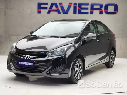 Hyundai HB20S COMFORT 1.6 16V na cor Preta no Canoas / RS - 6774797