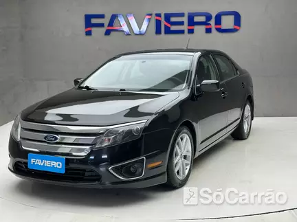 Ford FUSION SEL 2.5 16V AT na cor Preta no Canoas / RS - 6801907