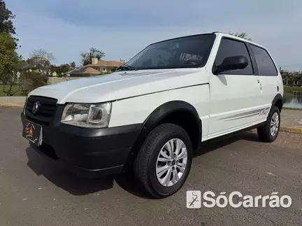 Fiat MILLE WAY ECONOMY 1.0 8V na cor Branca no Canoas / RS - 6773614