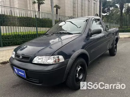 Fiat STRADA CS FIRE 1.3 8V na cor Azul em Curitiba / PR - 6757936