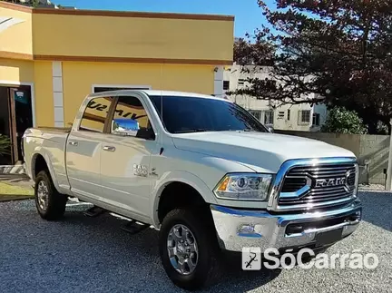 RAM 2500 LARAMIE CREW CAB 4X4 6.7 V6 365CV AT6 na cor Branca em Florianópolis / SC - 6305087