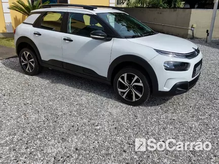 Citroen C4 CACTUS FEEL 1.6 16V AT na cor Branca em Florianópolis / SC - 6662327