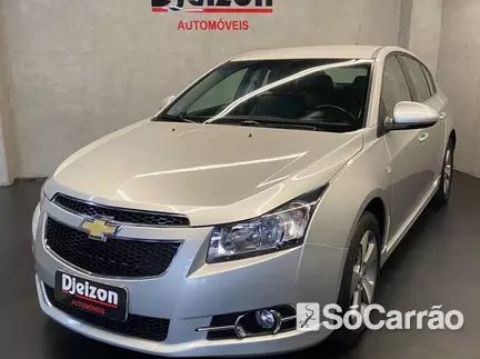 Chevrolet CRUZE LT 1.8 16V AT FLEXPOWER na cor Prata em Gaspar / SC - 6967522