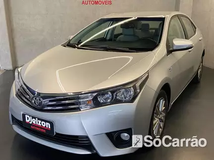 Toyota COROLLA XEI 2.0 16V AT na cor Prata em Gaspar / SC - 6988687