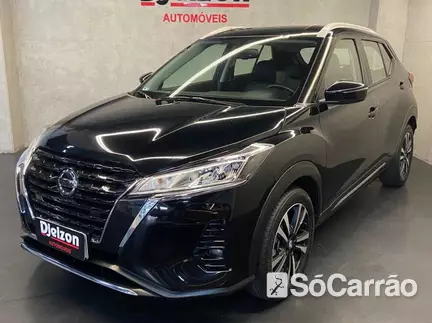 Nissan KICKS ADVANCE 1.6 16V CVT na cor Preta em Gaspar / SC - 6993048