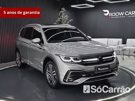 Volkswagen TIGUAN 4MOTION(R.LINE) 2.0 TSI TIP na cor Prata em Palhoça / SC - 6636108
