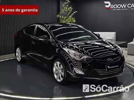 Hyundai ELANTRA GLS 1.8 16V AT na cor Preta em Palhoça / SC - 6895087