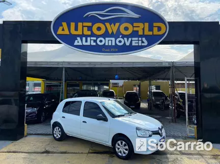 Renault CLIO SEDAN EXPRESSION 1.0 16V HIFLEX na cor Branca em Palhoça / SC - 6783328