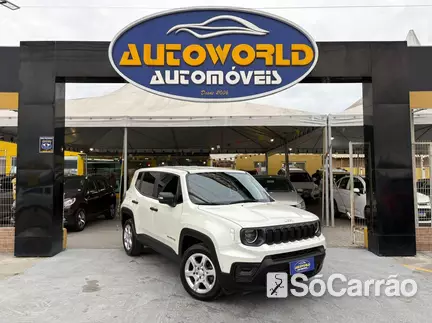 JEEP RENEGADE 1.3 T270 TB AT6 na cor Branca em Palhoça / SC - 6798068