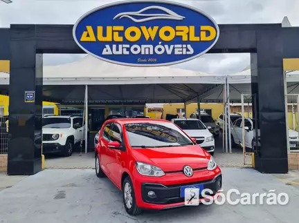 Volkswagen UP! MOVE UP! 1.0 TSI 12V na cor Vermelha em Palhoça / SC - 6859472