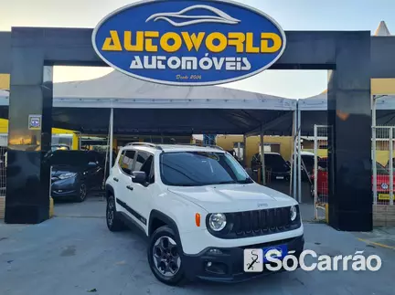JEEP RENEGADE 1.8 16V AT6 na cor Branca em Palhoça / SC - 6907576