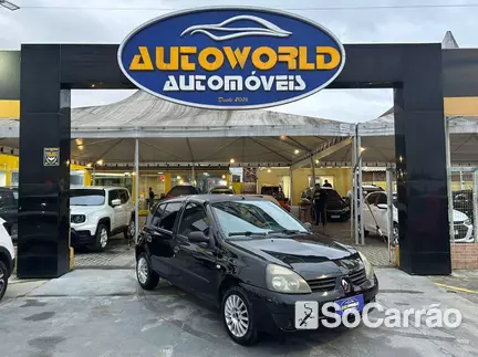 Renault CLIO CAMPUS 1.0 16V HIFLEX na cor Preta em Palhoça / SC - 6977232