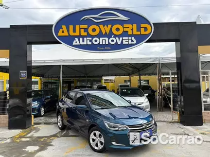 Chevrolet ONIX 1.0 12V MT na cor Azul em Palhoça / SC - 6993523