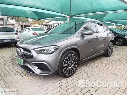 Mercedes GLA 200 AMG LINE 1.3 16V TB MHEV na cor Cinza em Curitiba / PR - 6590931