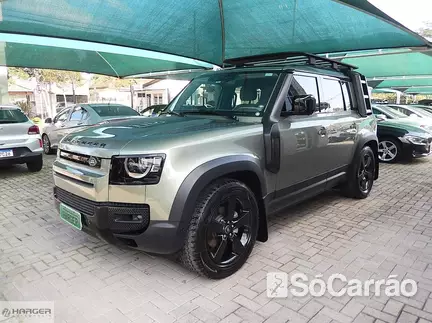 Land Rover DEFENDER 110 HSE P300 4X4 2.0 TB AT na cor Verde em Curitiba / PR - 6689989