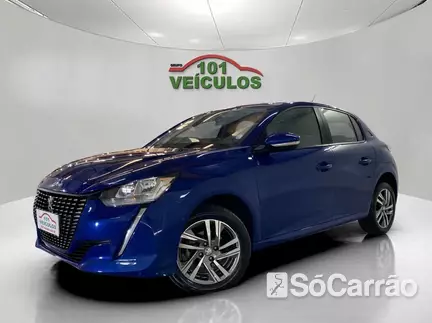 Peugeot 208 ALLURE 1.6 16V AT6 FLEXSTART na cor Azul em São José / SC - 6589818