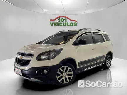 Chevrolet SPIN ACTIV 1.8 8V ECONOFLEX na cor Branca em São José / SC - 6700486