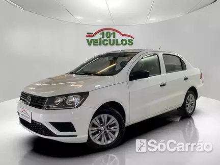 Volkswagen VOYAGE 1.0 12V na cor Branca em São José / SC - 6776832