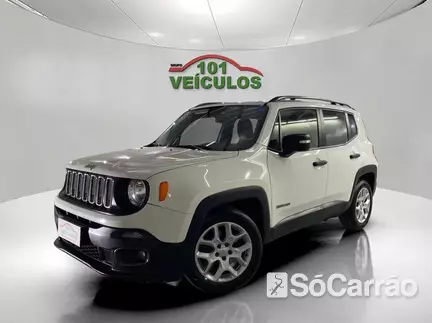 JEEP RENEGADE SPORT 1.8 16V AT6 na cor Branca em São José / SC - 6893774