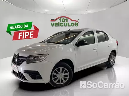 Renault LOGAN ZEN 1.0 12V SCE na cor Branca em São José / SC - 6907604