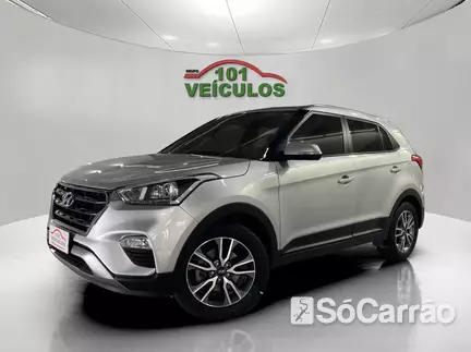 Hyundai CRETA PULSE 2.0 16V AT6 na cor Prata em São José / SC - 6963201