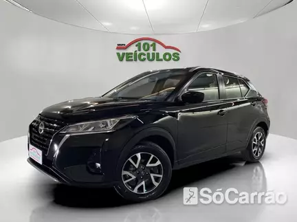Nissan KICKS SENSE 1.6 16V CVT na cor Preta em São José / SC - 6965995