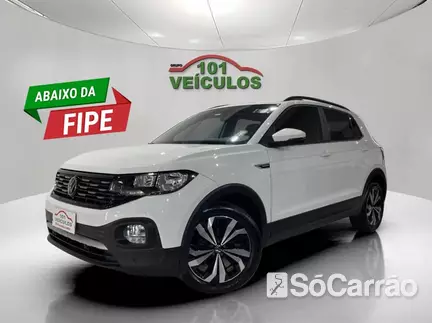 Volkswagen T-CROSS 200 1.0 TSI AT na cor Branca em São José / SC - 6966611