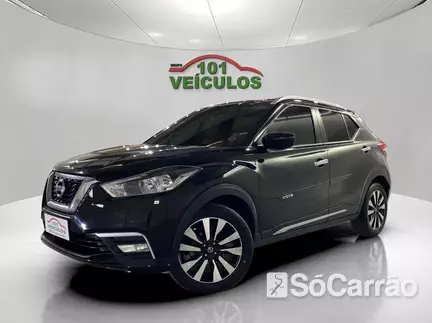 Nissan KICKS SL 1.6 16V na cor Preta em São José / SC - 6992410