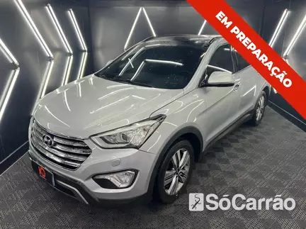 Hyundai GRAND SANTA FE GLS 4WD 3.3 V6 AT na cor Prata em Palhoça / SC - 6796777